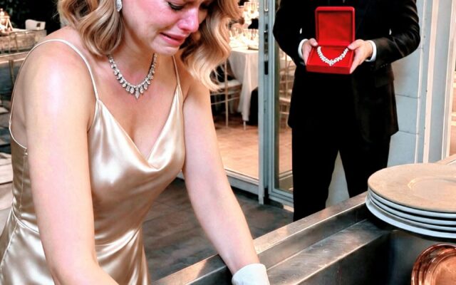I Came Home With a Diamond Necklace—And Found My Wife Scrubbing Pots for My Family